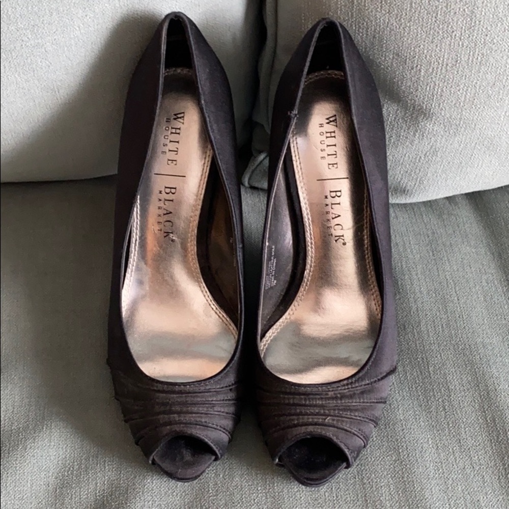White House Black Market Black heels